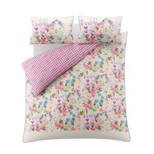 Bluebellgray Flora Cerise Duvet Cover Set